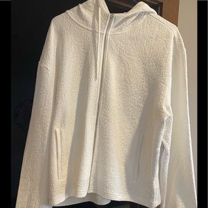 Zyia white peak crush jacket size XL